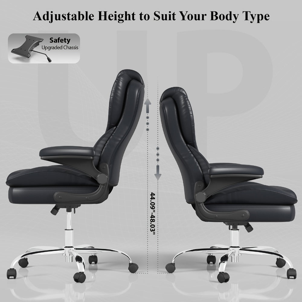 Office Chair with Armrests for Comfortable Everyday Seating in Home Office detail image - detail view 7