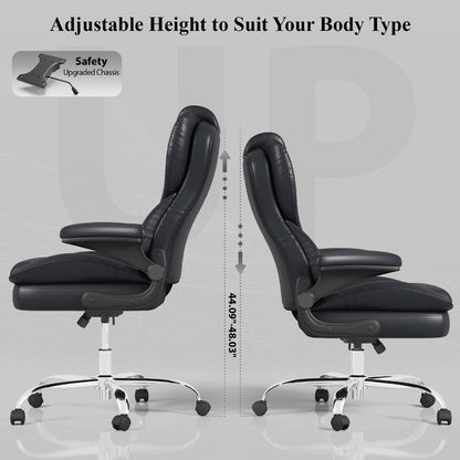 Office Chair with Armrests for Comfortable Everyday Seating in Home Office detail image - detail view 7