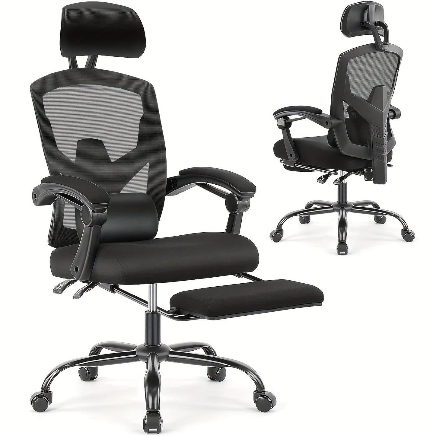 Office Chair shown in the Black option