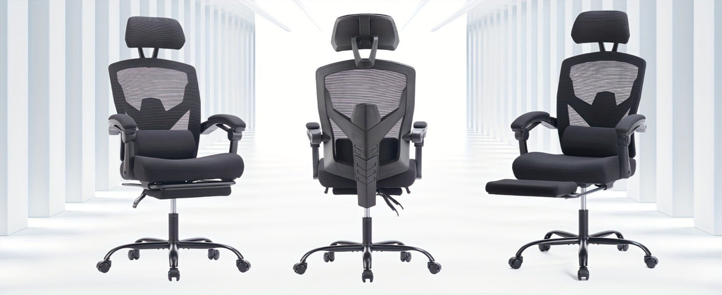 Office Chair with High Back for Comfortable Everyday Seating detail image - detail view 18