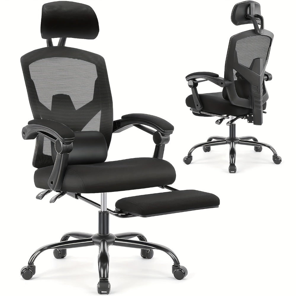 Office Chair with High Back for Comfortable Everyday Seating detail image - detail view 3