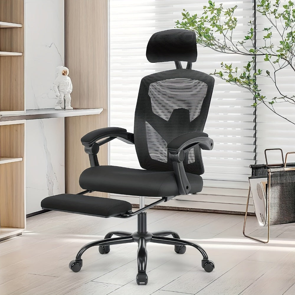 Office Chair with High Back for Comfortable Everyday Seating detail image - detail view 8