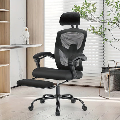 Office Chair with High Back for Comfortable Everyday Seating detail image - detail view 8