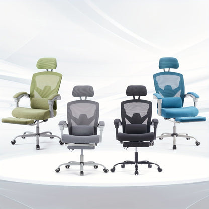 Office Chair, Ergonomic with Footrest - High Back Mesh Computer Desk Chair for Adults shown in the main product view