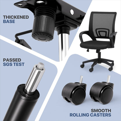 Office Chair with Lumbar Support and Adjustable Height for Home Office detail image - detail view 25