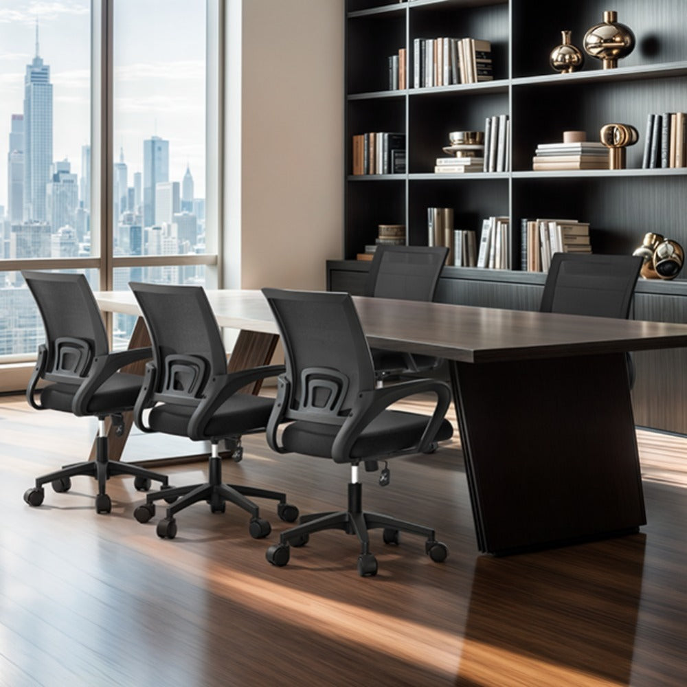 Office Chair with Lumbar Support and Adjustable Height for Home Office detail image - detail view 4