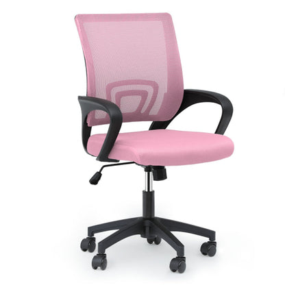Office Chair shown in the pink, 1pc option