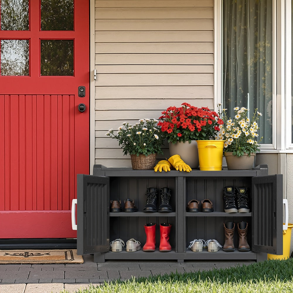 Outdoor Storage Bench for Organized Everyday Storage in Patio detail image - detail view 11