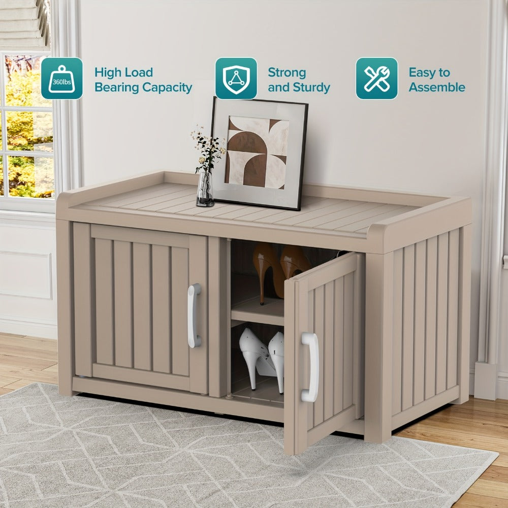 Outdoor Storage Bench for Organized Everyday Storage in Patio detail image - detail view 5