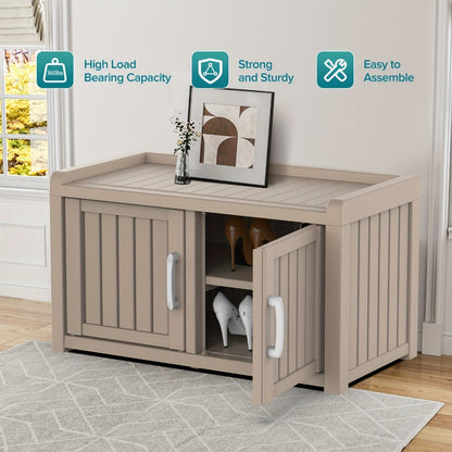Outdoor Storage Bench for Organized Everyday Storage in Patio detail image - detail view 5