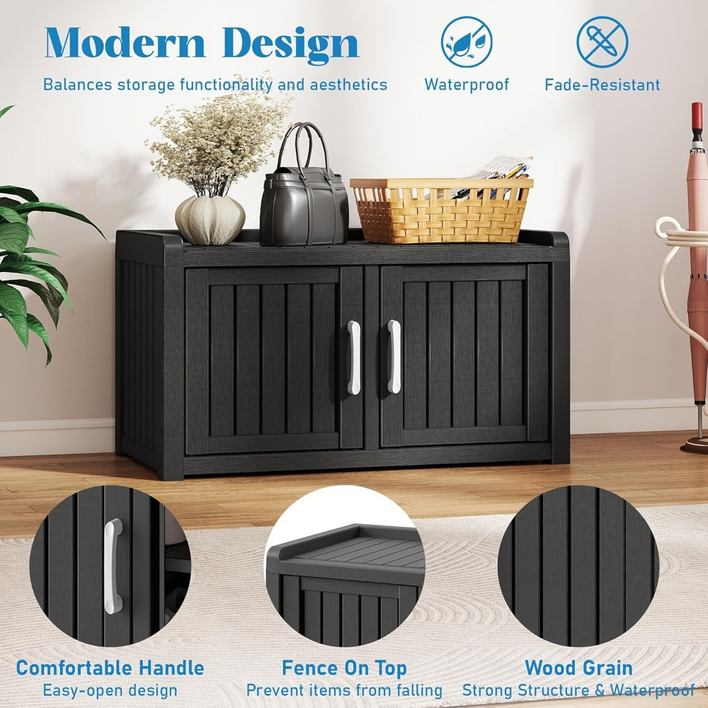 Outdoor Storage Bench for Organized Everyday Storage in Patio detail image - detail view 6