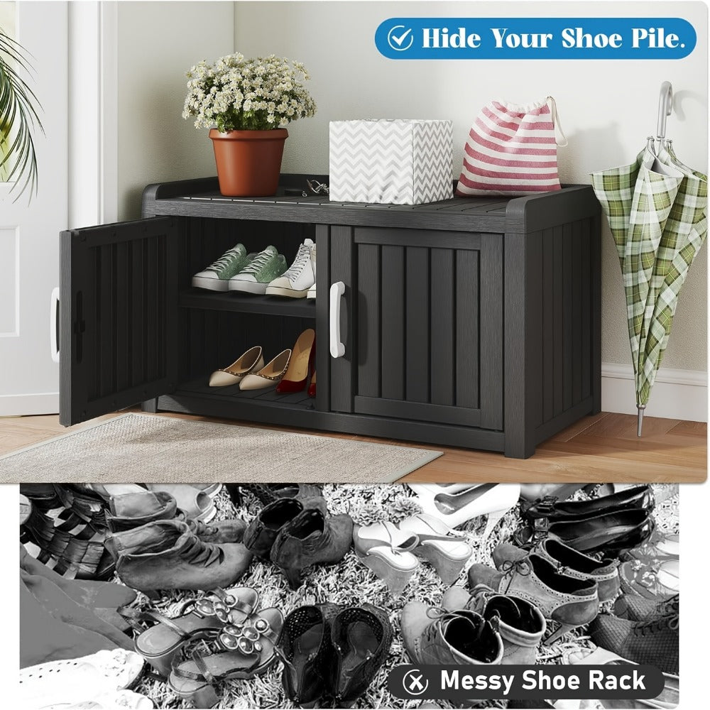 Outdoor Storage Bench for Organized Everyday Storage in Patio detail image - detail view 7