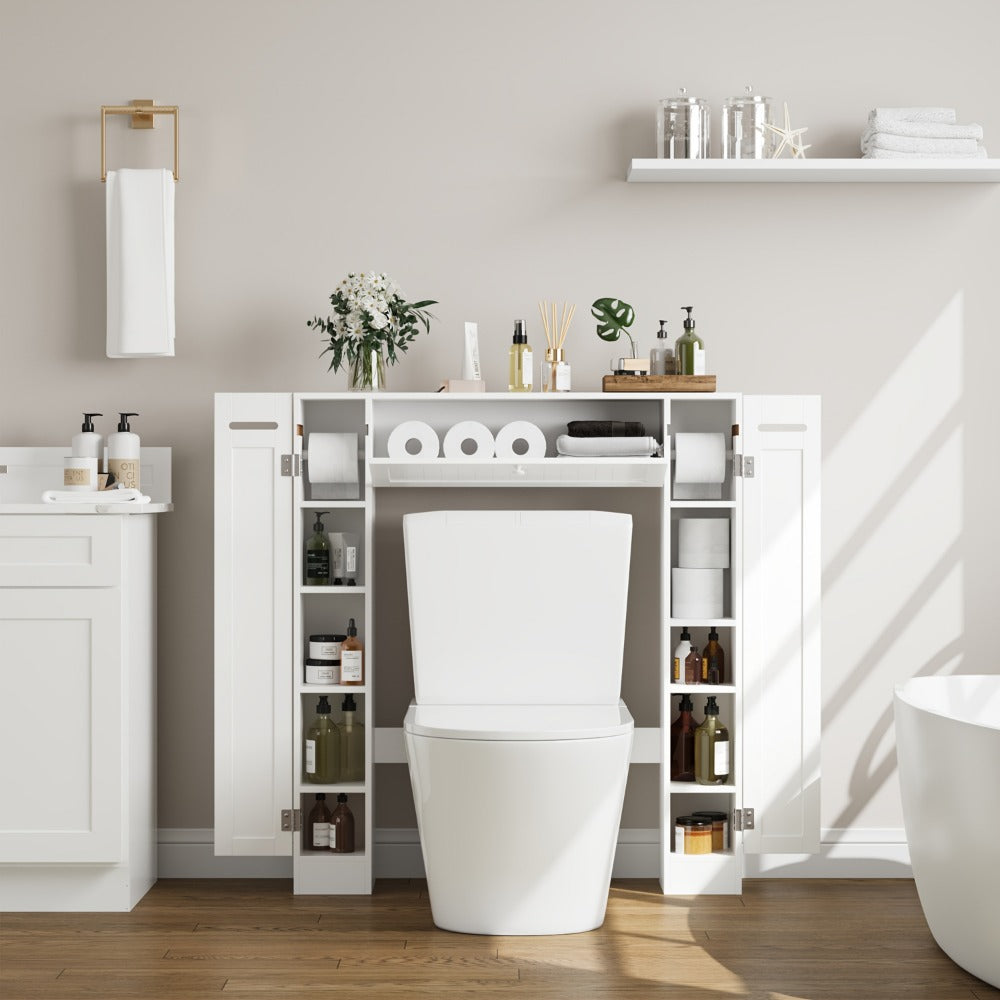 Over-the-Toilet Storage Organizer, Bathroom Space Saver for Organized Everyday Storage detail image
