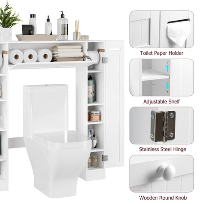 Over-the-Toilet Storage Organizer, Bathroom Space Saver for Organized Everyday Storage detail image - detail view 4