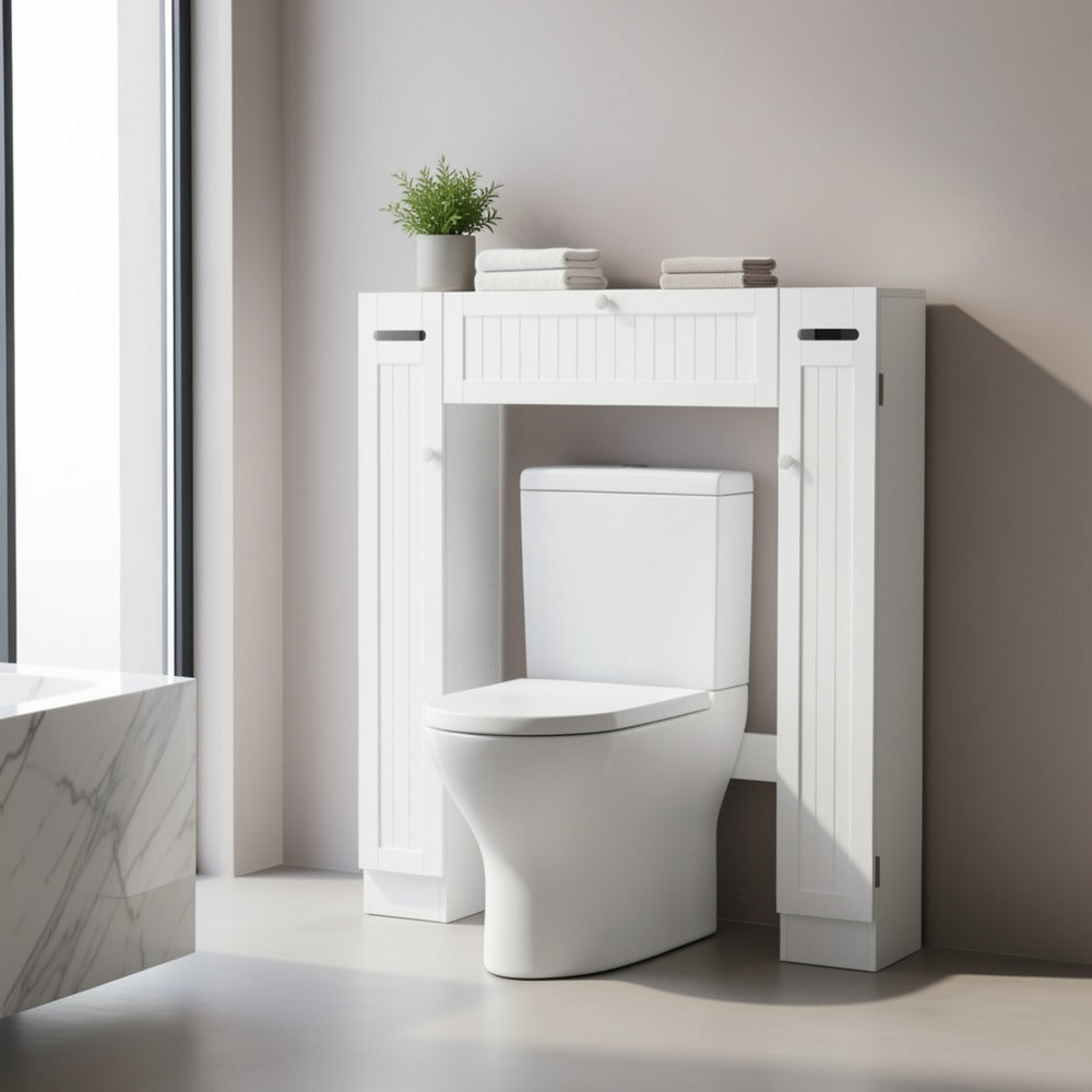 Over-the-Toilet Storage Organizer, Bathroom Space Saver for Organized Everyday Storage detail image - detail view 6