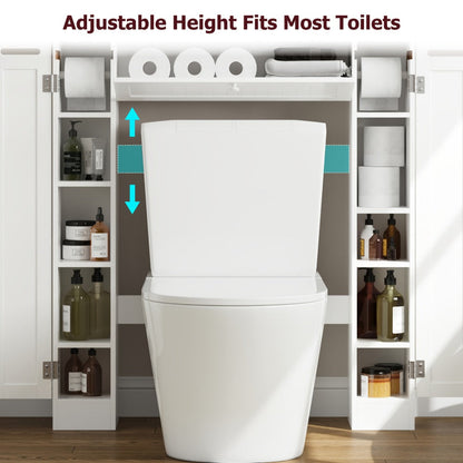 Over-the-Toilet Storage Organizer, Bathroom Space Saver for Organized Everyday Storage detail image - detail view 7