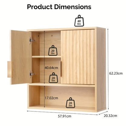 Over-the-Toilet Storage Organizer with Hidden Storage for Organized Everyday Storage detail image - detail view 6