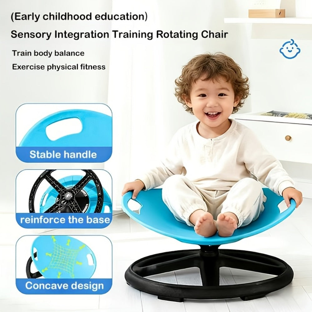 Oversized Kids Sensory Swivel Chair, Balance Training Seat for Kids' Room detail image - detail view 10