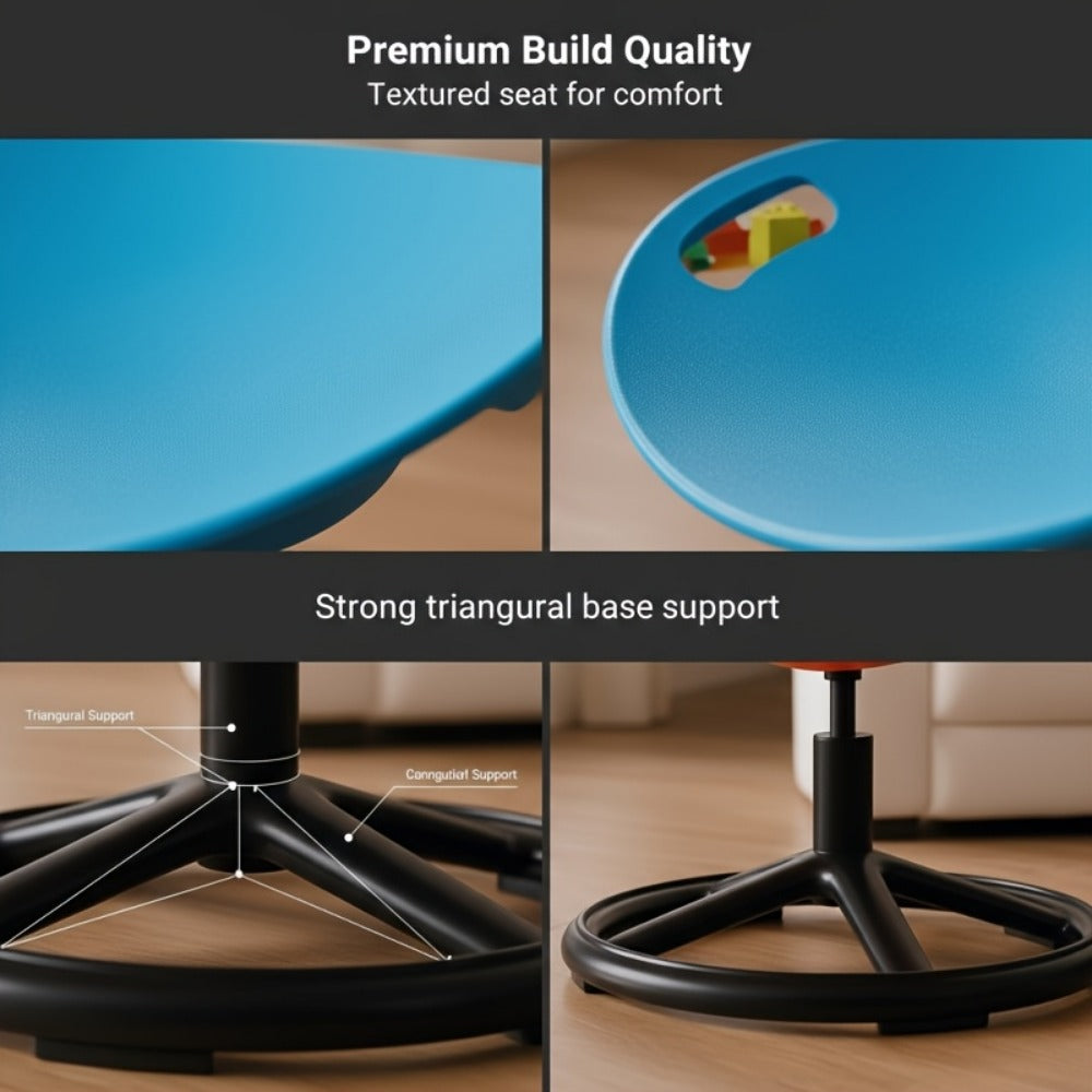 Oversized Kids Sensory Swivel Chair, Balance Training Seat for Kids' Room detail image - detail view 16