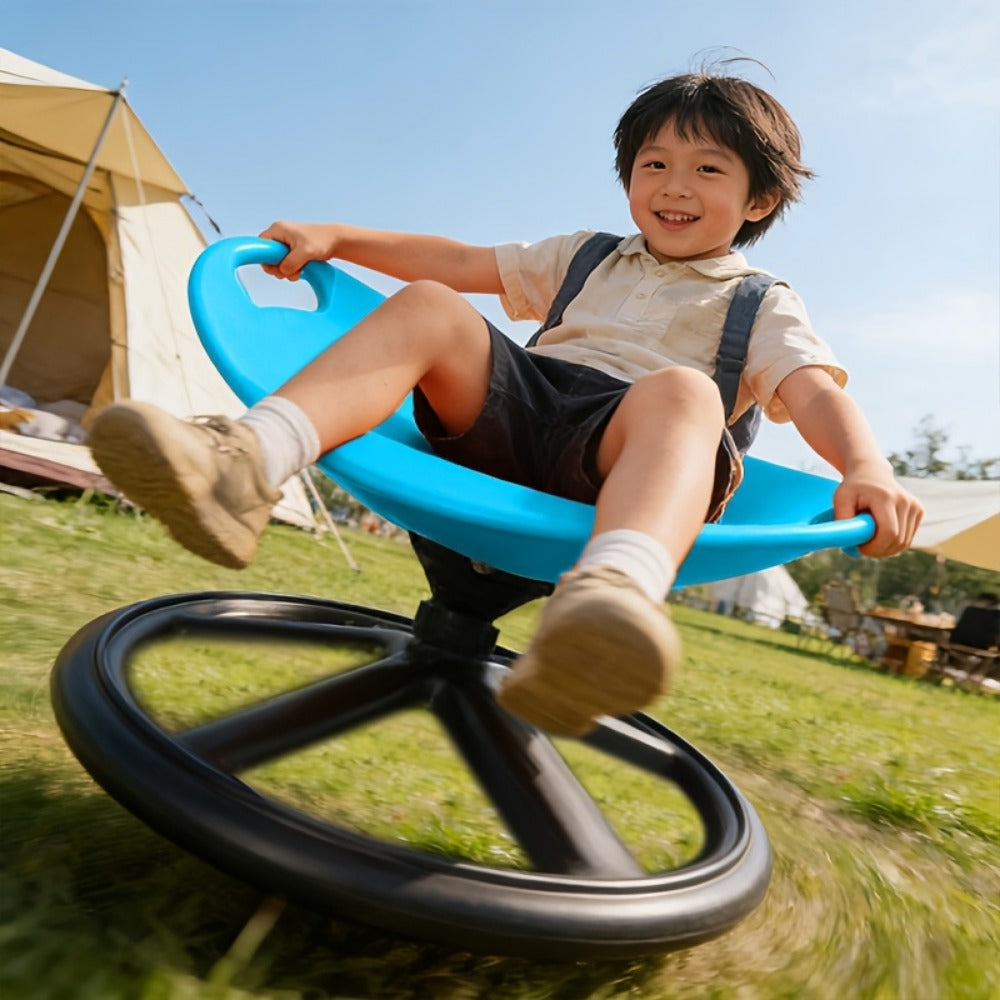 Oversized Kids Sensory Swivel Chair, Balance Training Seat for Kids' Room detail image - detail view 6