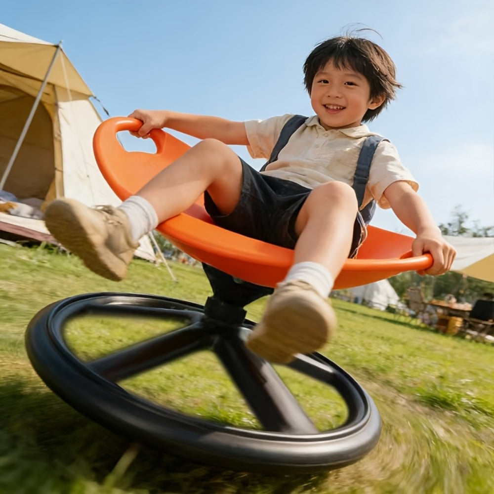 Oversized Kids Sensory Swivel Chair, Balance Training Seat for Kids' Room detail image - detail view 7