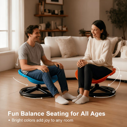 Oversized Kids Sensory Swivel Chair, Balance Training Seat for Kids' Room detail image - detail view 9