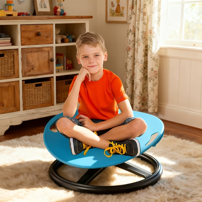 Sensory Chair shown in the Extra Large Rotation - Blue option