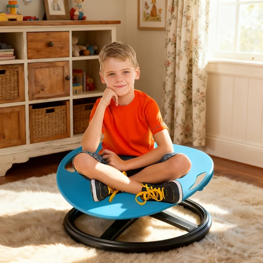 Sensory Chair, Sensory Spinning Chair for Autistic Children - Oversized Anti-Spin Seat shown in the main product view