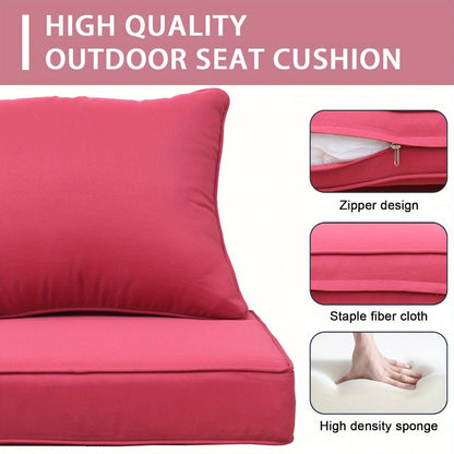 Patio Cushion with Washable Cover for Comfort and Furniture Refresh detail image - detail view 6