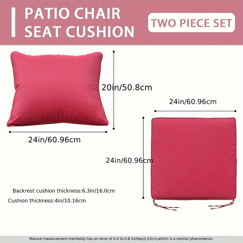 Patio Cushion with Washable Cover for Comfort and Furniture Refresh detail image - detail view 8