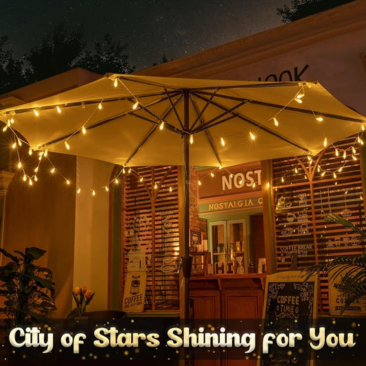 Patio Umbrella Light, 116 LED with Remote Control - 8 Lighting Modes, Brightness shown in the main product view