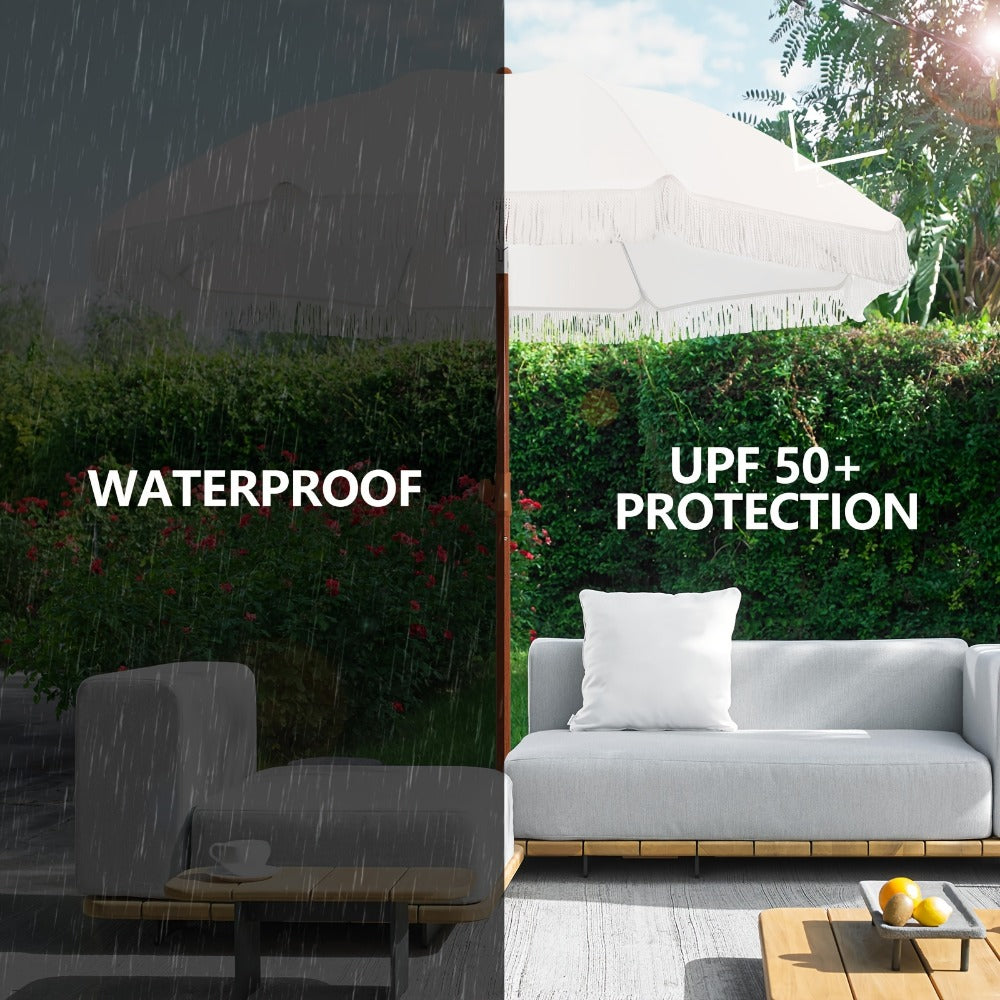 Patio Umbrella with Tilt Adjustment for Outdoor Shade and Protection detail image - detail view 11