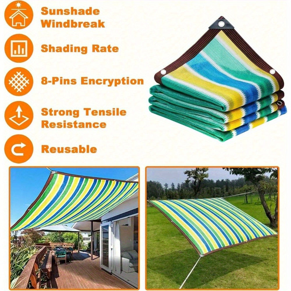 Plastic HDPE Sun Shade Net for Outdoor Shade and Protection in Garden detail image - detail view 12