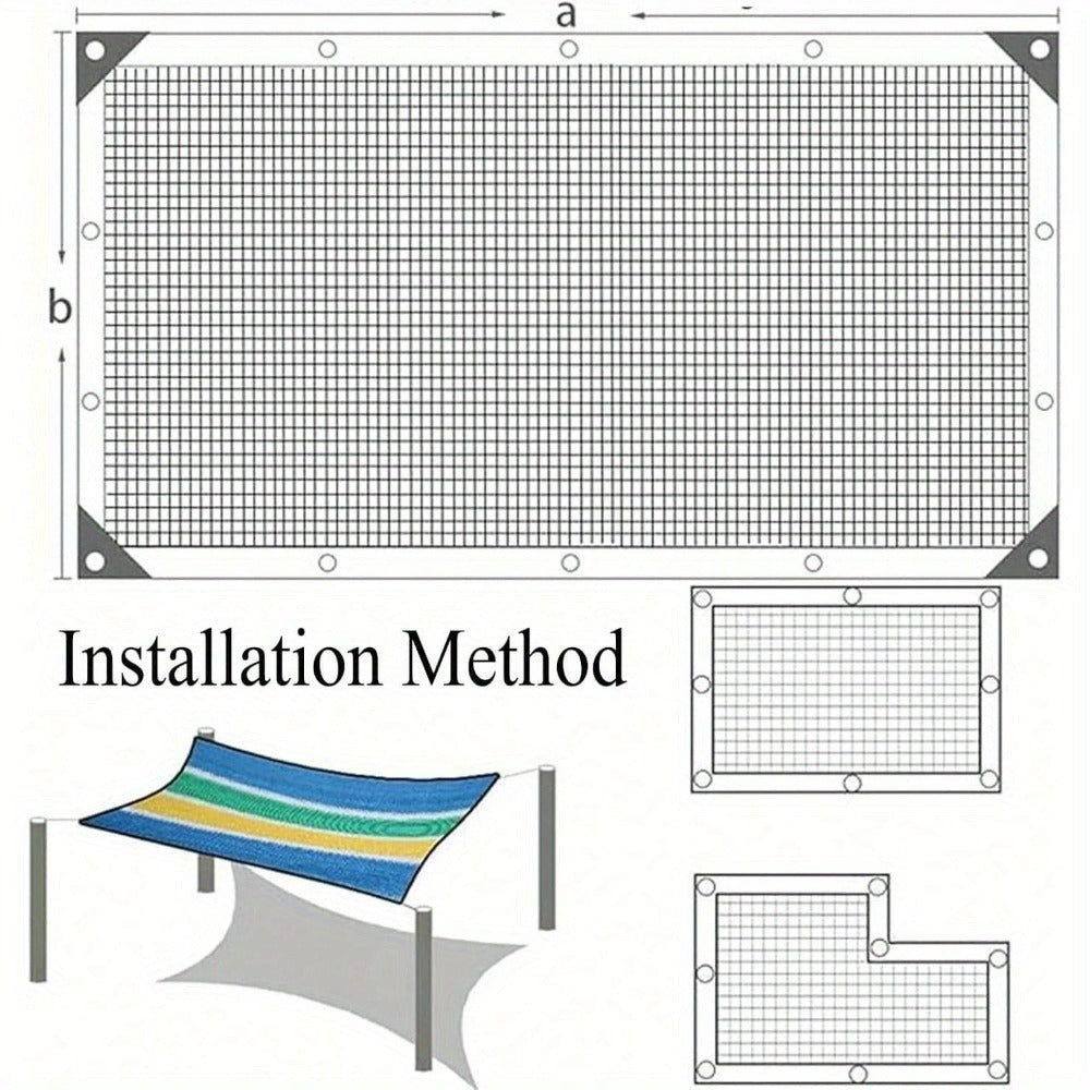 Plastic HDPE Sun Shade Net for Outdoor Shade and Protection in Garden detail image - detail view 18