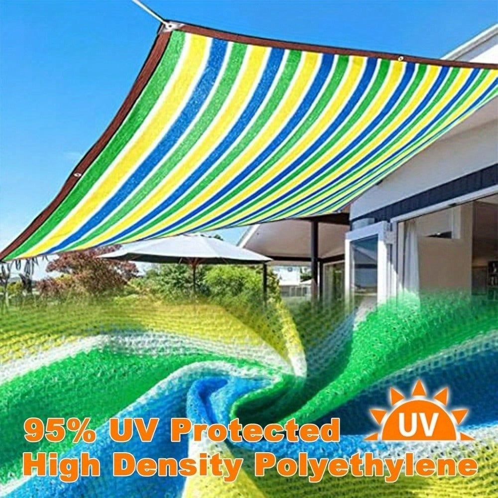 Plastic HDPE Sun Shade Net for Outdoor Shade and Protection in Garden detail image - detail view 5