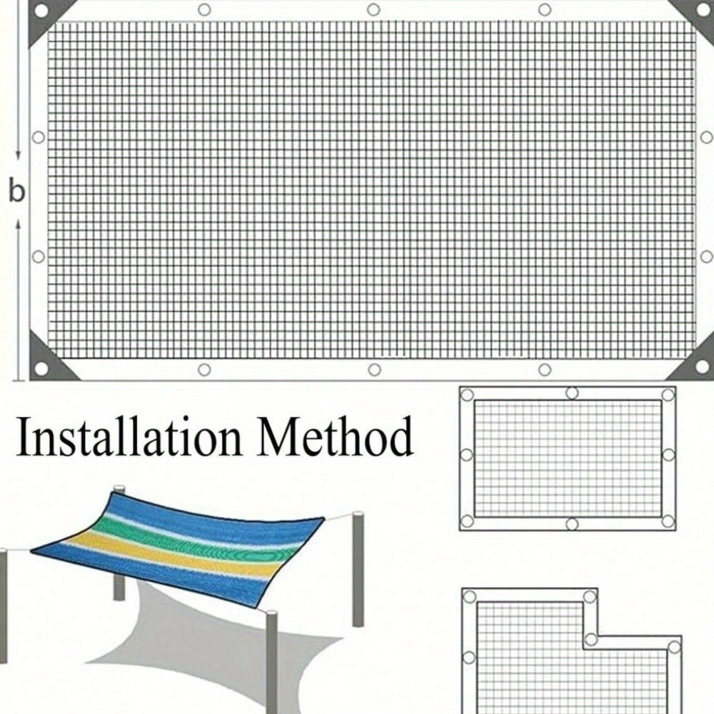 Plastic HDPE Sun Shade Net for Outdoor Shade and Protection in Garden detail image - detail view 7