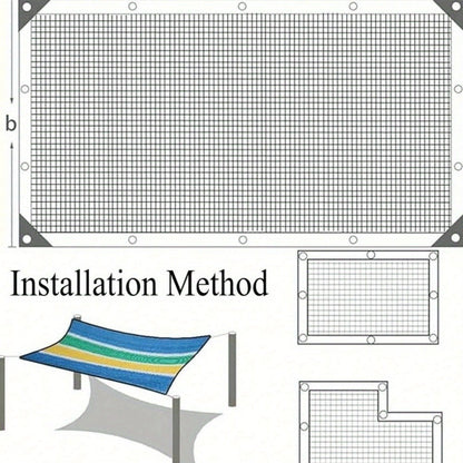 Plastic HDPE Sun Shade Net for Outdoor Shade and Protection in Garden detail image - detail view 7