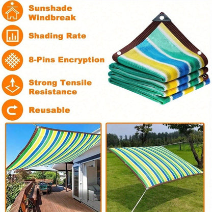 Plastic HDPE Sun Shade Net for Outdoor Shade and Protection in Garden detail image - detail view 9