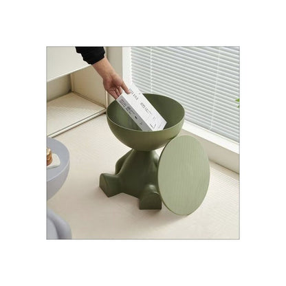 Nightstand shown in the Green option
