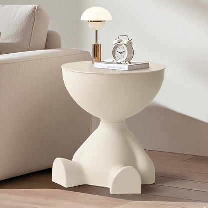 Plastic Nightstand with Stackable Design and Side Table for Bedroom detail image