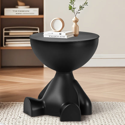 Plastic Nightstand with Stackable Design and Side Table for Bedroom detail image - detail view 5