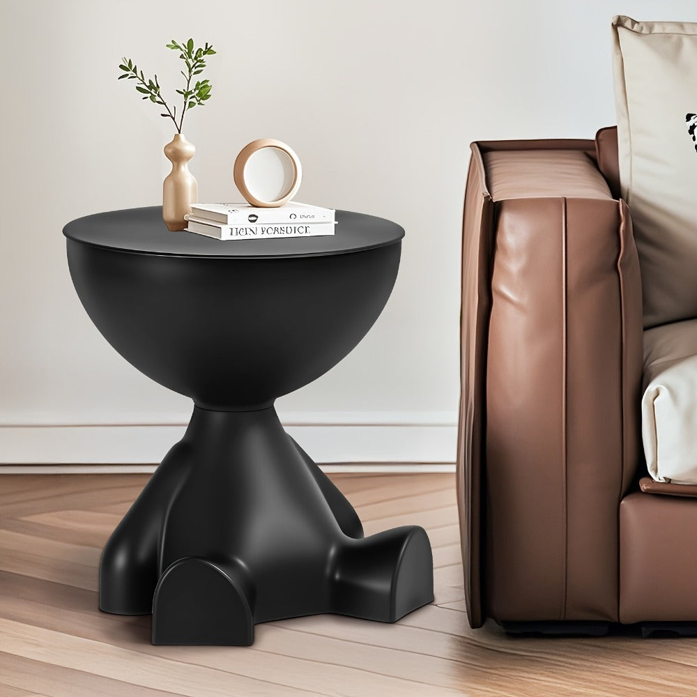 Plastic Nightstand with Stackable Design and Side Table for Bedroom detail image - detail view 7