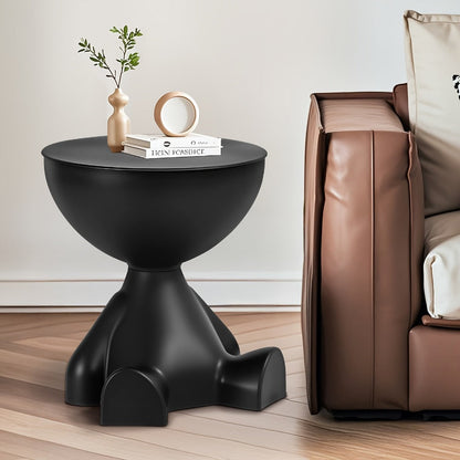 Plastic Nightstand with Stackable Design and Side Table for Bedroom detail image - detail view 7