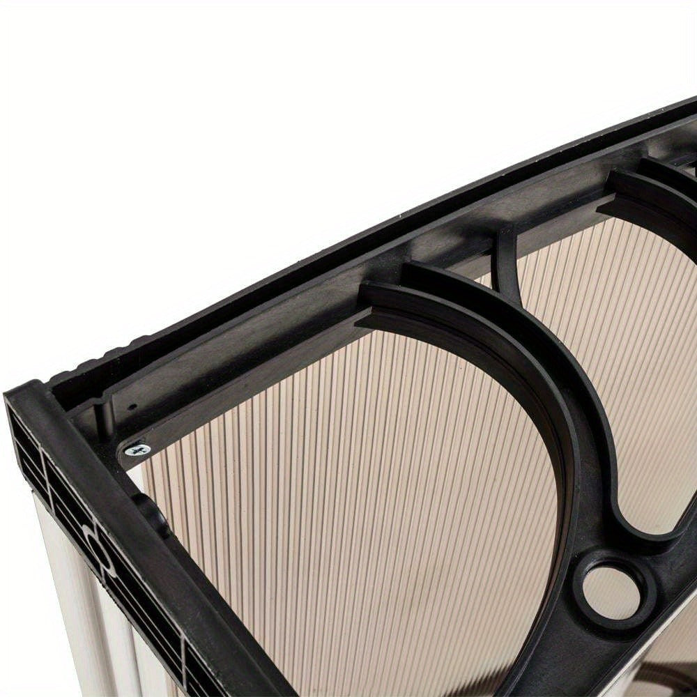 Polycarbonate Exterior Awning for Outdoor Shade and Protection in Patio detail image - detail view 6