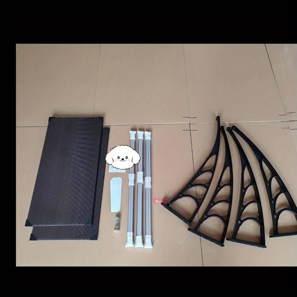 Polycarbonate Exterior Awning for Outdoor Shade and Protection in Patio detail image - detail view 9