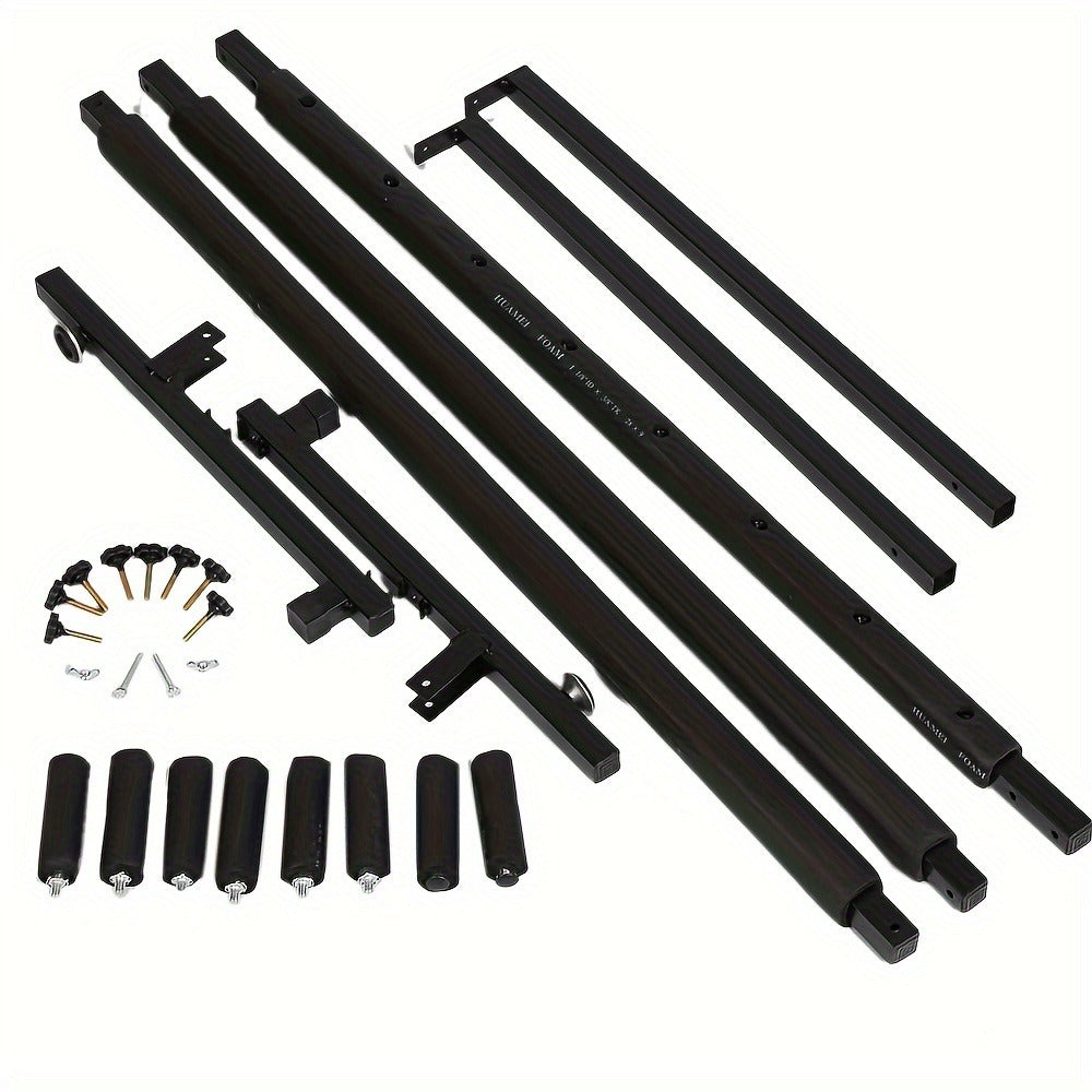 Portable 7-Guitar Folding Rack Stand with Padded Slots and Carry Bag detail image - detail view 5