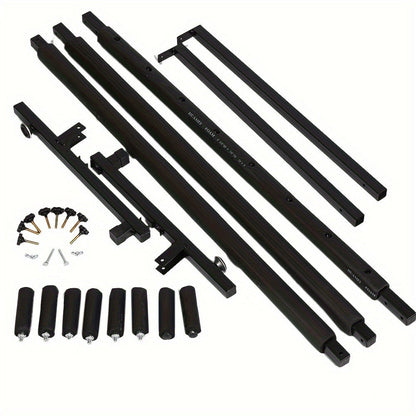 Portable 7-Guitar Folding Rack Stand with Padded Slots and Carry Bag detail image - detail view 5