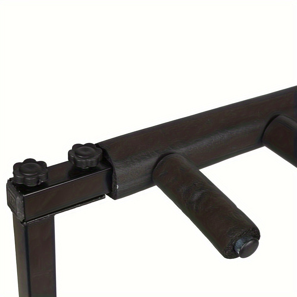Portable 7-Guitar Folding Rack Stand with Padded Slots and Carry Bag detail image - detail view 6