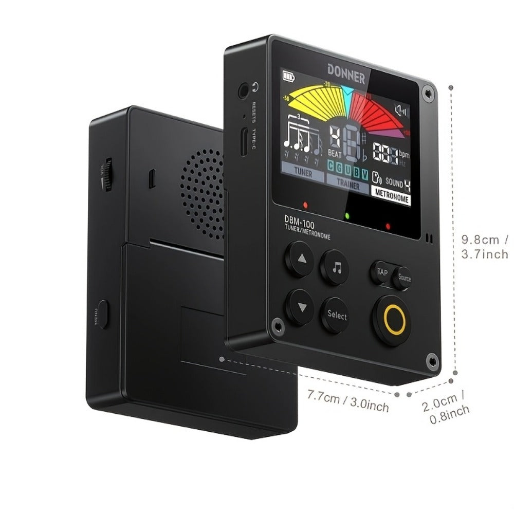 Portable Digital Metronome with Four Modes and Rhythm Trainer for Musicians detail image