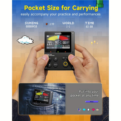 Portable Digital Metronome with Four Modes and Rhythm Trainer for Musicians detail image - detail view 3